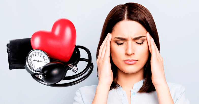 Arterial hypertension exacerbates the work of the heart